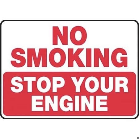 Accuform NO IDLING SAFETY SIGN TURN OFF MTKC501VP MTKC501VP